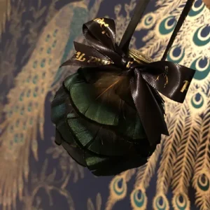 Rare golden pheasant baubles