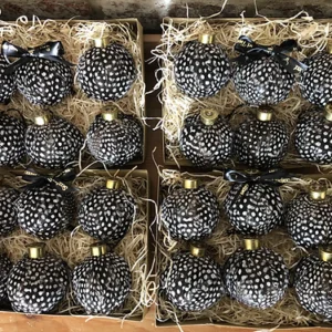 Limited Edition Guinea Fowl Baubles