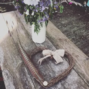 Heart wreath